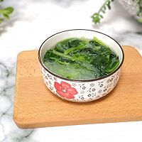 Illustration of how to make vermicelli spinach soup 6