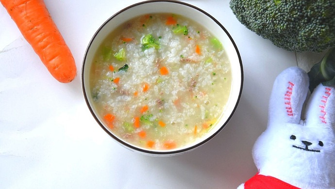 Beef rice porridge