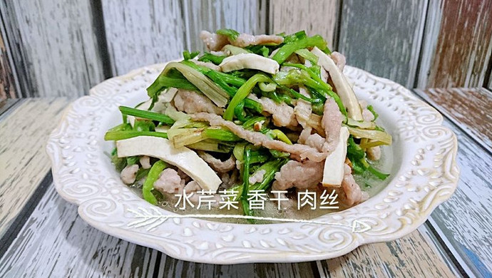 Dried Pork Shreds and Celery