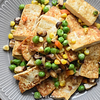 Assorted tofu | Illustration of home-cooked vegetarian side dishes 8