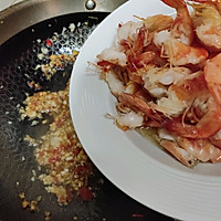 #spring's umami#Recipe for open-back shrimp with minced garlic Illustration 17