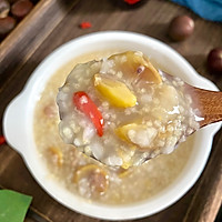 #Autumn Health Eat Like This#How to make chestnut two-meter porridge Illustration 10