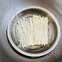 Enoki Mushroom Shredded Rolls Pure Vegetarian Recipe Illustration 2