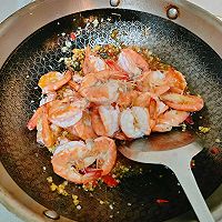 #spring的avour#Recipe for open-back shrimp with minced garlic Illustration 18