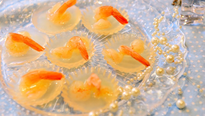 Crystal shrimp jelly