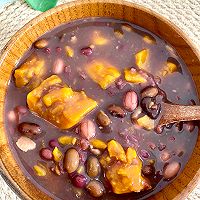 #Autumn Health Eat Like This#How to make sweet potato, peanut and red bean porridge Illustration 10