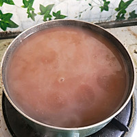 #Autumn Health Eat Like This#Warming and Removing Dampness Yam Red Bean Illustration of how to make barley porridge 10