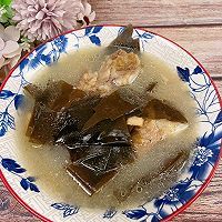 #Autumn Health Eat Like This#Backbone Kelp Soup Recipe Illustration 1