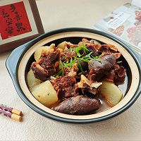 #Autumn Health Eat Like This#Recipe for braised mutton and radish pot Illustration 8