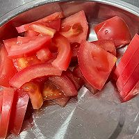 #Autumn Health Eat Like This#Tomato braised lotus root and green beans Illustration of how to do it 2