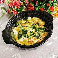 #Autumn Health Eat Like This#Poached Egg Wakame Tofu Soup Illustration of how to do it 15