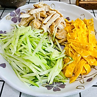 It’s so cool to eat shredded chicken noodles (cold noodles) in summer Illustration of how to do it 22