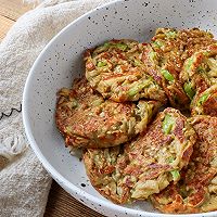 Eggplant and green pepper are so messy❗️Quick Breakfast Staple Food Pasta Soft Pancake Recipe Illustration 8