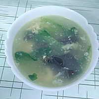 Illustration of how to make vegetable, fungus and egg drop soup 4