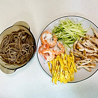 It’s so cool to eat shredded chicken noodles (cold noodles) in summer Illustration of how to do it 17