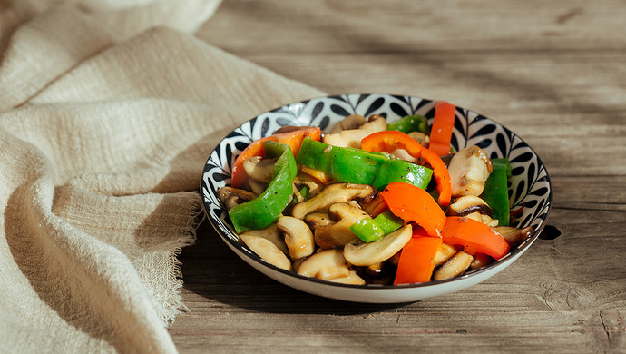 Sautéed Mushrooms in Oyster Sauce