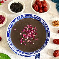 #Autumn Health Eat Like This#Healthy black sesame paste recipe Illustration 5