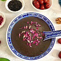 #Autumn Health Eat Like This#Healthy black sesame paste recipe Illustration 6