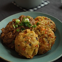 Air fried tofu balls [Beiding 5 series oven recipe] Illustration of how to do it 7