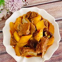 #Autumn Health Eat Like This#Yam and Potato Braised Pork Ribs (Pressure Cooker Version) Illustration of how to do it 1