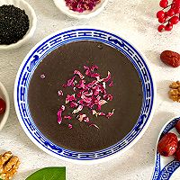 #Autumn Health Eat Like This# Health black sesame paste recipe Illustration 4