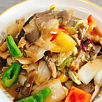 #Autumn Health Eat Like This#How to stir-fry cabbage with oyster mushrooms Illustration 9