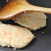 Jiangbai Shrimp Cake Fried Shrimp Cake Fried Shrimp Cake - Trace amount Illustration of how to prepare a nutritious breakfast for pregnant women using elemental high-quality protein 4