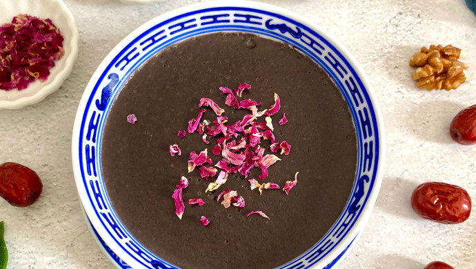 Healthy black sesame paste