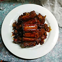 Illustration of how to make tea-flavored pork ribs 16