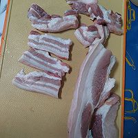 Illustration of how to make pork meat 1