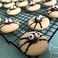 #Autumn Health Eat Like This#Halloween Spider Cookie Recipe Illustration 18