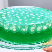 Mint Jelly Cake| Ice-cold, Q-bouncy and smooth~ Illustration of how to do it 7