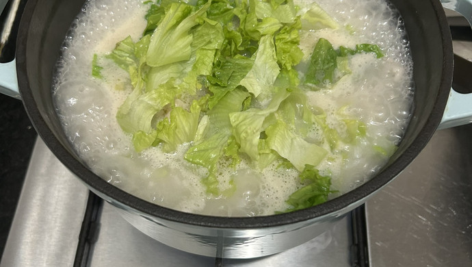 Grass carp porridge