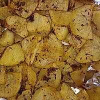 Oven version of Kuaishou baked potato slices illustration 6