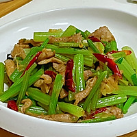 # Travel's Delicious# Celery Stir-fried Pork Recipe Illustration 7 