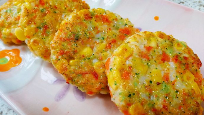 Corn and Shrimp Cakes