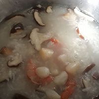 Fresh Shrimp, Scallops and Seafood Porridge~Illustration of how to make fast nutritious porridge 4