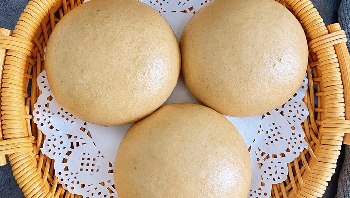 Brown sugar whole wheat steamed buns