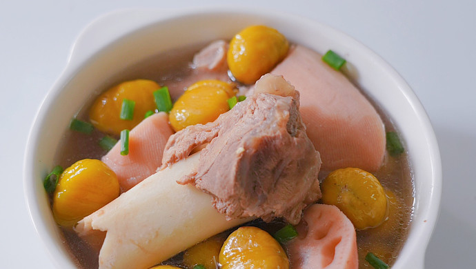 Chestnut and Lotus Root Bone Soup