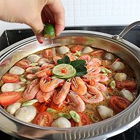 #winterhealingmoment#Canadian Arctic Shrimp Tom Yum Hot Pot Recipe Illustration 7