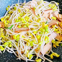 #我的SummerTasteVlog#Summer Vegetarian Bean Sprouts Illustration of how to do it 6