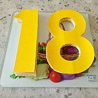 Mathematical Cake (18th Birthday Cake) Recipe Illustration 18