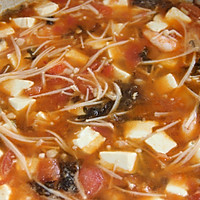 Super fresh fat-reduced shrimp, tomato and tofu soup! Blast in 10 minutes Delicious quick weight loss soup! Recipe 4