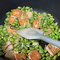 Home-style side dishes, stinky tofu and roasted edamame, pure vegetarian recipe illustration 8