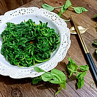 Stir-fried pea sprouts vegetarian vegetables-5 minutes quick dish- Peach love nutritionist private chef's recipe illustration 5