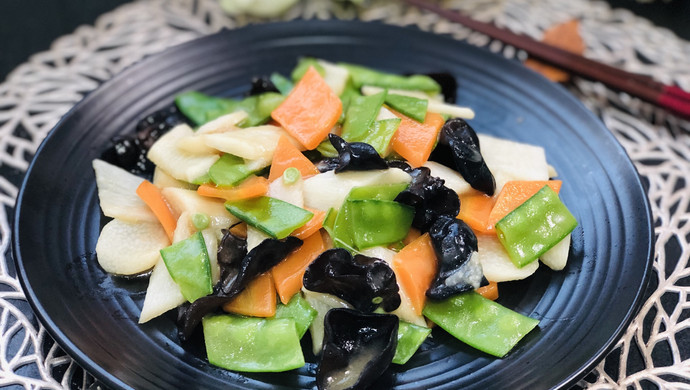 Assorted fried vegetables