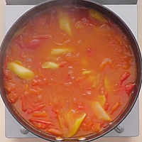 Sour, sweet and refreshing｜Authentic tomato hot pot base with rich soup and delicious taste Illustration of how to make ingredients 5