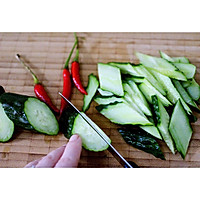 Oyster Sauce Cucumber Bacon#Cooking beyond this, enjoy the delicious food# Illustration of how to do it 2