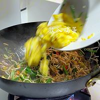 One plate of stir-fried vegetables, enough rice for two big bowls! Illustration of how to do it 12