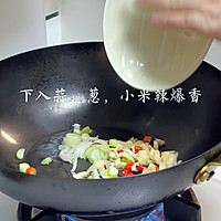 One plate of stir-fried vegetables, enough rice for two big bowls! Illustration of how to do it 7